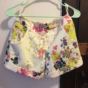 Ted Baker London Floral Shorts